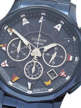 CORUM Admiral Chronograph Navy Dial Automatic Men's Watch_944232